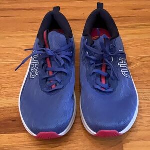 Ryka Blue and PinkNever Quit Lightweight Cushioned Comfort Running Shoes